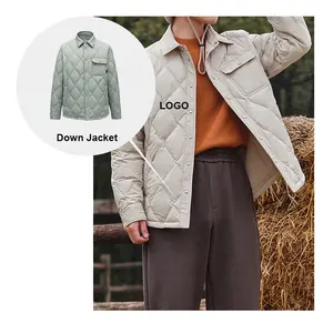공장 가격 맞춤 남성 자켓 셔츠 겨울 코트 다운 재킷 남성 겨울 의류