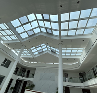 Véranda en alliage d'aluminium à toit courbé, double vitrage, préfabriquée, jardin d'hiver, économie d'énergie, pour patio extérieur, villa, cour