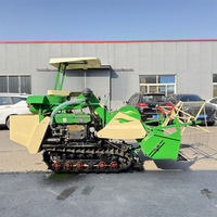 Moissonneuse-batteuse de riz tout-en-un pour usage domestique, montagneux et en zone montagneuse, petite et moyenne, 25 CV, garantie 4 ans