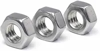 Écrou hexagonal lourd en acier inoxydable, norme ASME B18.2.2, finition brute, impérial en pouces, marque NBHC