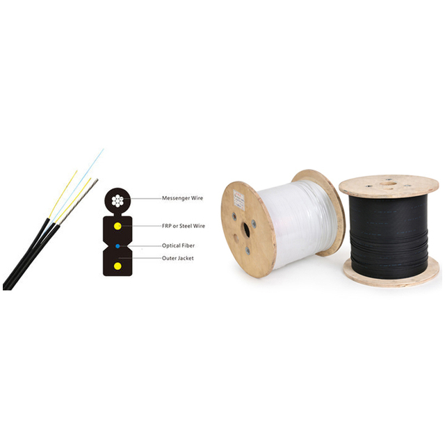 1 2 4 6 8 12 24 48 96 144 Drop Outdoor Cable GYXTW GYXTW ADSS Single Mode FTTH Optical Fiber Communication Drop Cables
