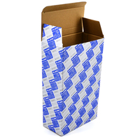Ampoule E-flûte personnalisée vis auto-perceuse boîte en carton ondulé emballage de raccord de quincaillerie pour accessoires de quincaillerie