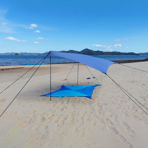 Beidou Mái Che Nắng Bãi Biển Bật Lên Mái Che Nắng Lều Bãi Biển UPF50 + Lều Ngoài Trời Nhẹ Di Động - Product Image 5
