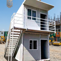 Maison conteneur pliable préfabriquée pour chantier, stockage en arrière-cour, atelier