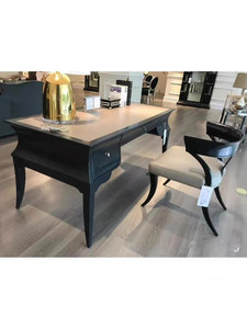 Scrivania in Legno Massello Stile Francese Moderno Taomson Shanghai, Romantica Scrivania di Alta Gamma, Arredamento per Studio e Ingresso - Product Image 5