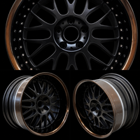 Jantes en alliage d'aluminium forgé sur mesure, style mesh, pour 370Z GT-R WRX STI 86 Type R, neuves, 25 mm ET