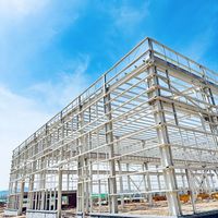 Atelier et entrepôt en structure métallique à délai de livraison court, production efficace pour répondre aux exigences de projets urgents