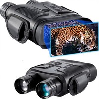 Jumelles de vision nocturne 4K Nightiger, vision dans l'obscurité totale, portée de vision longue distance de 2624 pieds, longue durée de vie de la batterie, multifonctionnelles, grand écran
