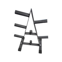 Support de rangement vertical multifonctionnel pour haltères et plaques de poids en acier, fourni par l'usine - Sécurité, durabilité, noir, personnalisable, pour la maison FANGBU