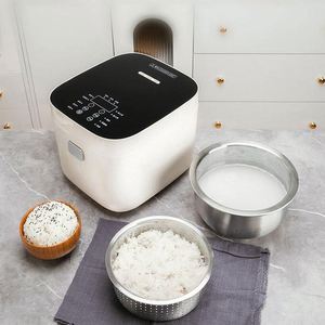 Olla Arrocera Eléctrica Multifuncional Digital Inteligente de 3L con Vaporera, de Acero Inoxidable, para Uso Comercial o Doméstico - Product Image 1