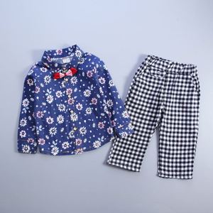 Nouveautés 2017 - Ensembles de vêtements pour filles, tenues fantaisie d'automne, vente en gros - Product Image 3