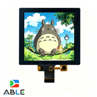 4 Zoll TFT LCD Bildschirm 480x480 IPS MIPI RGB 50-Pin Schnittstelle mit Angepasstem CTP Kapazitivem Touchpanel