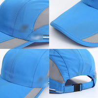 Gorra Deportiva Ligera de Secado Rápido para Correr al Aire Libre, Primavera/Verano, Accesorios Coloridos, Transpirable, de 5 Paneles, para Adultos