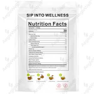 Collagène en poudre facile à transporter, marque privée OEM, avec champignon, <span class=keywords><strong>noix</strong></span> <span class=keywords><strong>de</strong></span> <span class=keywords><strong>coco</strong></span> et créatine, croissance musculaire maigre et soutien articulaire - Product Image 3