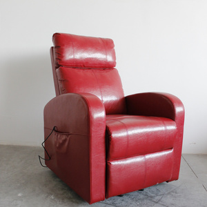 <span class=keywords><strong>Sillón</strong></span> <span class=keywords><strong>reclinable</strong></span> de elevación eléctrica de cuero perezoso, silla de masaje <span class=keywords><strong>reclinable</strong></span>, muebles para el hogar - Product Image 1