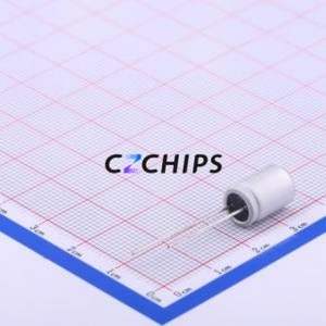 Condensador Sólido HS1C477M0811PC, Componente de Montaje en Orificio (THT), D8xL11.5mm 470uF 20% 16V 3.5mm - Product Image 2