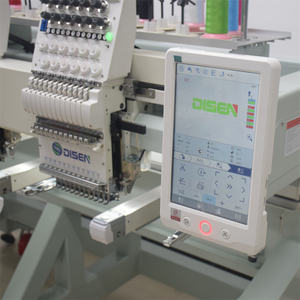 Machine à broder numérique automatique à 4 têtes, marque mondiale Disen, broderie personnalisée, logo personnalisé, nouveaux composants principaux, chapeau - Product Image 6