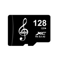 Tarjeta Mini SDXC TF de 128 GB, Compatible con Video 4K UHD 5K, Reproductor de Música MP3 MP4, U3 V30 A1, Velocidad de Lectura de hasta 90 MB/s, para Cámaras, Dashcams, Drones
