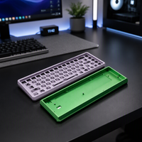 Clavier mécanique personnalisé oem à échange à chaud cnc usine usinage clavier 60% étui de clavier tofu65