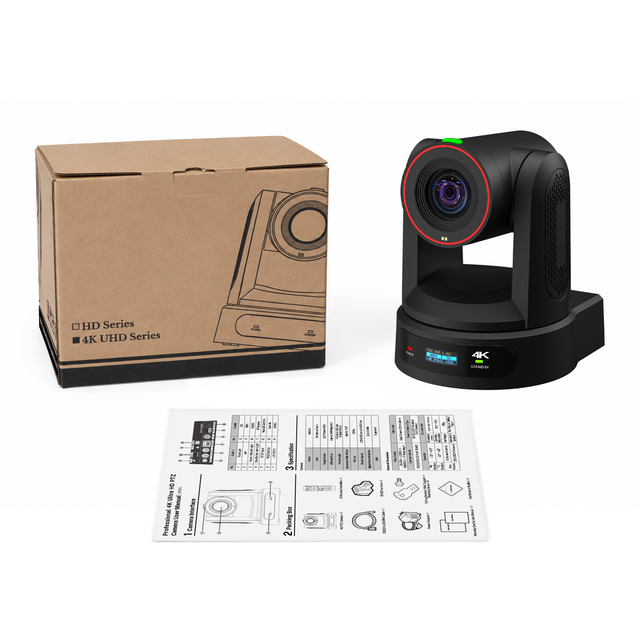 Auto-tracking ToF Autofocus Technology PTZ Conference Video Camera AI Tracking Camera for Live Streaming Built-in AI Human