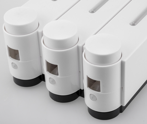 Nhà máy trực tiếp hướng dẫn sử dụng tường xà phòng <span class=keywords><strong>Dispenser</strong></span> 1/2/3 đầu tùy chọn nhựa bọt xà phòng <span class=keywords><strong>Dispenser</strong></span> cho khách sạn phòng tắm - Product Image 4