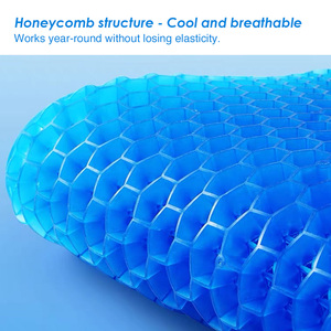 Nouveauté Rectangle coussin de siège mince <span class=keywords><strong>tapis</strong></span> en gel <span class=keywords><strong>tapis</strong></span> de bain respirant amovible et lavable coussin de siège extérieur pliant - Product Image 4