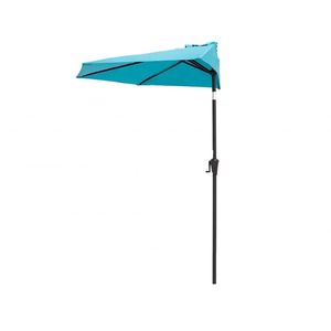Sombrilla <span class=keywords><strong>de</strong></span> 9 pies para exteriores, semicircular, para patio, jardín, bistró, pared, balcón - Product Image 2