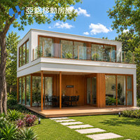 Villa Modular Prefabricada de Aluminio para Turismo, Alojamiento de Lujo, Diseño Personalizado Llave en Mano