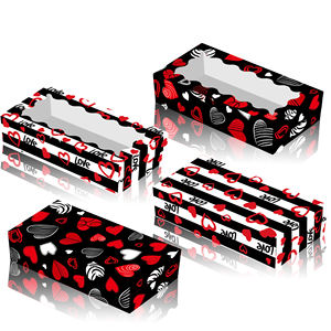 Nueva VENTANA DE LLEGADA Día de San Valentín amor XOXO caja de paquete de regalo de pastelería de dulces - Product Image 4