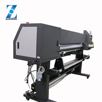 1,6 m 1,8 m 3,2 m 1440dpi zhou apellido mejor Flex Banner Plotter de gran formato impresora Eco solvente con Dx5 cabeza de impresión