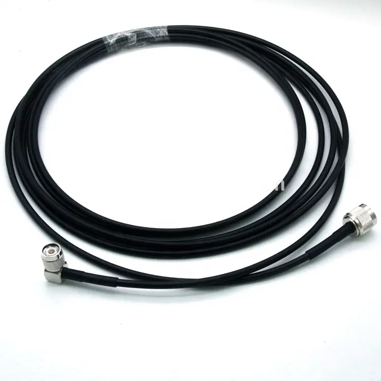 Assemblage de câble jumpers RG223 avec connecteur mâle TNC de 5m, 12 pièces