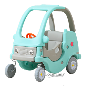 Naughty Castle 3-en-1 <span class=keywords><strong>Juego</strong></span> de juguete para niños Cozy Coupe Princess Car Small Golden Turtle RV Peddler Twist Assist coche de plástico - Product Image 4