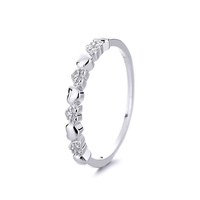 Bagues tressées Yaeno Fine Jewelry en argent pur 925, bagues simples, bijoux punk pour femmes, à porter au quotidien