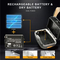 Lampe frontale rechargeable à LED COB à lumière rouge étanche IP67, lampe torche pour la course à pied, la randonnée, le camping