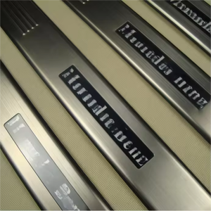 <span class=keywords><strong>Seuil</strong></span> <span class=keywords><strong>de</strong></span> porte lumineux en acier inoxydable pour Mercedes-Benz W202, marchepied <span class=keywords><strong>de</strong></span> bienvenue - Product Image 2