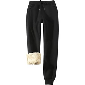 FOXA Women's Sherpa Fleece <b>Lined</b> Joggers Sweatpants Winter Warm <b>Pants</b> With Pockets XS 2XL - Product Image 1