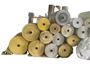 Papel estucado brillante de 80 g/m², papel glassine amarillo de 70 g/m², papel adhesivo de vinilo para etiquetas de embalaje con corte - Product Image 1