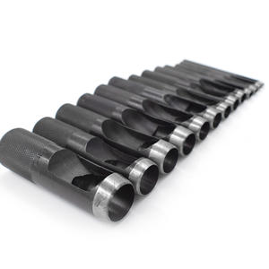 เครื่องตอกหมุดโลหะแบบรูเข็มขัดเครื่องตอกหมุดหนังสำหรับเจาะรูตาไก่หมุดกระดุมสำหรับเย็บแผ่นตัด - Product Image 5