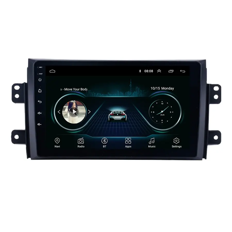 2 din Android gps For Suzuki SX4 2006 2007 2008 2009 2010 2011 2012 2Din Car Radio Tape Recorder Stereo WIFI Car dvd Player