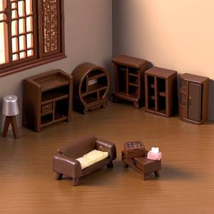 Décoration d'intérieur, figurine rétro nostalgique, mini radio rétro, miniatures de télévision, modèle miniature en résine, figurine miniature pour maison de poupée, ornement - Product Image 6