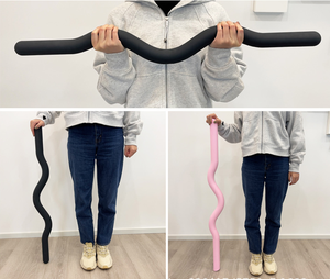 Curl Bar for Out Weight Lifting Bars Pilates Beam for Gym Weight Lifting <b>Strength</b> <b>Training</b> Colorful Silicone Pilates Beam - Product Image 4