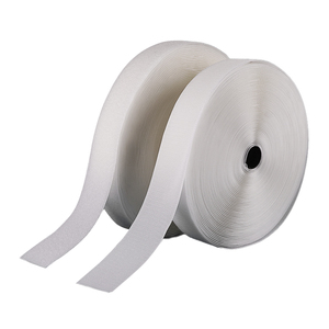Wholesale non-adhesive woven <b>sewing</b> <b>machine</b> <b>sewing</b> hook and loop tapes fasteners clothing accessories white support OEM ODM - Product Image 1