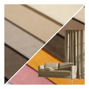 haus textil faltenresistenter stoff günstige vorhangstoffe heim-deko velour mosha samt verbrennung gepolsterter stoff für stuhl