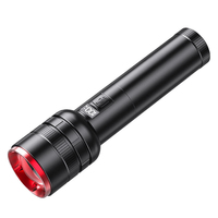 Lampe torche tactique haute puissance en alliage d'aluminium 1100LM, lumière laser blanche, lampe tactique IP44 étanche, lampe de camping