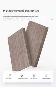 Grande tavolo da conferenza in legno rettangolare di lusso Design moderno mobili da ufficio per la negoziazione del consiglio per alberghi e scuole - Product Image 4