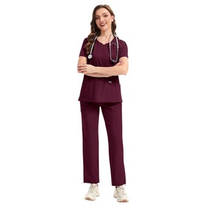 Conjuntos de Uniformes Quirúrgicos con Cordón Ajustable 42346, Bata Quirúrgica de 4 Bolsillos, Bata Quirúrgica Azul para Hombre, Bata Quirúrgica de <span class=keywords><strong>Manga</strong></span> Larga - Product Image 1