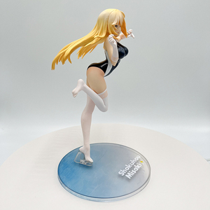 Ymj 24cm Misaki shokuhou Anime toaru Kagaku no <span class=keywords><strong>railgun</strong></span> t <span class=keywords><strong>mikoto</strong></span> Misaka Đồ chơi mô hình bộ sưu tập đồ bơi trường học - Product Image 4