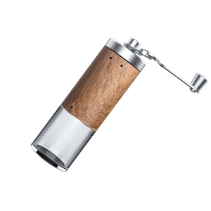 Fournitures d'espresso Moulin <span class=keywords><strong>à</strong></span> café <span class=keywords><strong>à</strong></span> main en <span class=keywords><strong>grain</strong></span> de bois <span class=keywords><strong>avec</strong></span> fraise conique réglable en céramique Moulin <span class=keywords><strong>à</strong></span> café en gros d'usine - Product Image 4