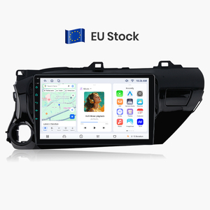 Radio Multimedia con Pantalla Táctil y Navegación GPS Junsun para Automóvil Android, para Toyota Hilux Pick Up AN120 2015-2020, Autoradio para Auto - Product Image 1