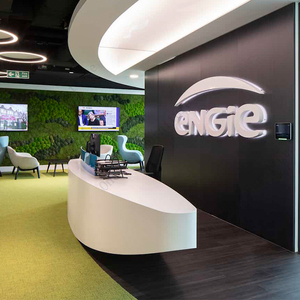 Comptoir de réception accueillant de conception élégante Table avant Salle de sport moderne minimaliste Comptoir de réception de <span class=keywords><strong>studio</strong></span> - Product Image 2